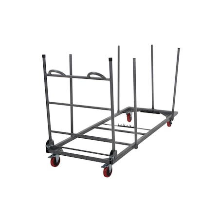 Zown Table Trolley, Rectangular Tables, Capacity 20 Tables, Grey Color 60241GRY1E